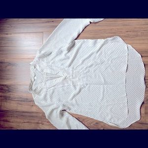 LC Lauren Conrad lace detailed blouse